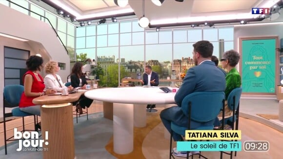 Ils se sont plus particulièrement demandés si Ange Noiret, fort de sa nouvelle popularité, ne risquait pas de quitter Bonjour !.
L'équipe de "Bonjour !" sur TF1