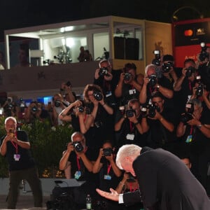 Richard Gere et Alejandra Silva à la projection de "Wolfs" lors du 81ème festival international du film de Venise, la Mostra le 1er septembre 2024. © Lucia Sabatelli / Bestimage