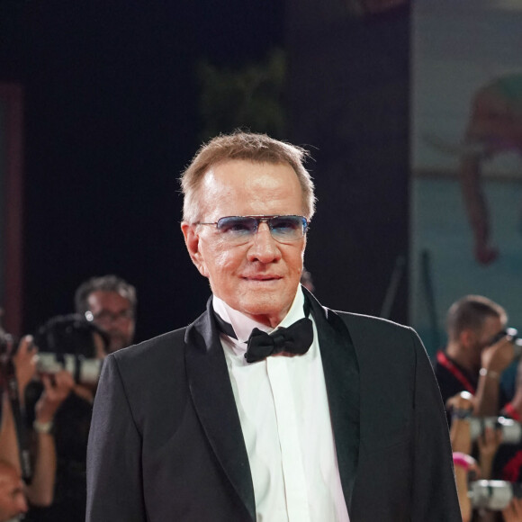 Christophe Lambert à la projection de "Wolfs" lors du 81ème festival international du film de Venise, la Mostra le 1er septembre 2024. © Lucia Sabatelli / Bestimage