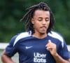 Jules Koundé - Entraînement de l'équipe de France de football à Clairefontaine. 