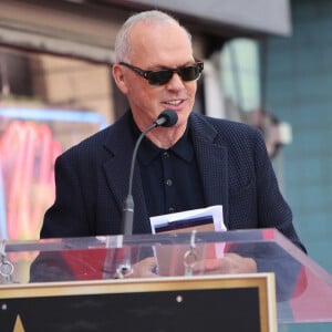 Michael Keaton qui le connait bien n'a pas manqué de lui rendre hommage ! 
Michael Keaton à la cérémonie de remise de l'étoile Tim Burton sur le Hollywood Walk of Fame le 3 septembre 2024 à Los Angeles, CA (Image de crédit : © Kay Blake/ZUMA Press Wire)