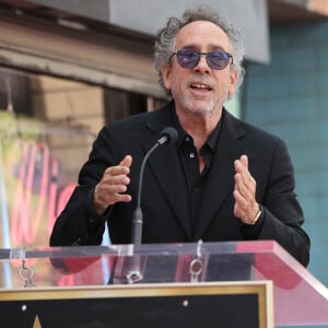 Tim Burton à la cérémonie de sa remise de l'étoile sur le Hollywood Walk of Fame le 3 septembre 2024 à Los Angeles, CA (Image de crédit : © Kay Blake/ZUMA Press Wire)