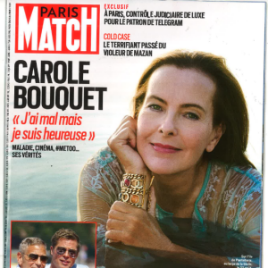 Carole Bouquet, "Paris Match".