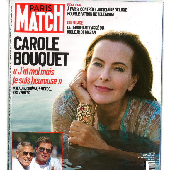 Carole Bouquet, "Paris Match".