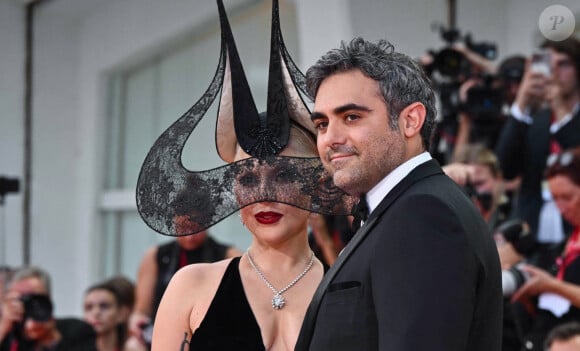 Venise, 81ème Mostra de Venise 2024 - huitième soirée. tapis rouge du film " Joker : folie à deux " Sur la photo : Lady Gaga et son petit ami Michael Polansky