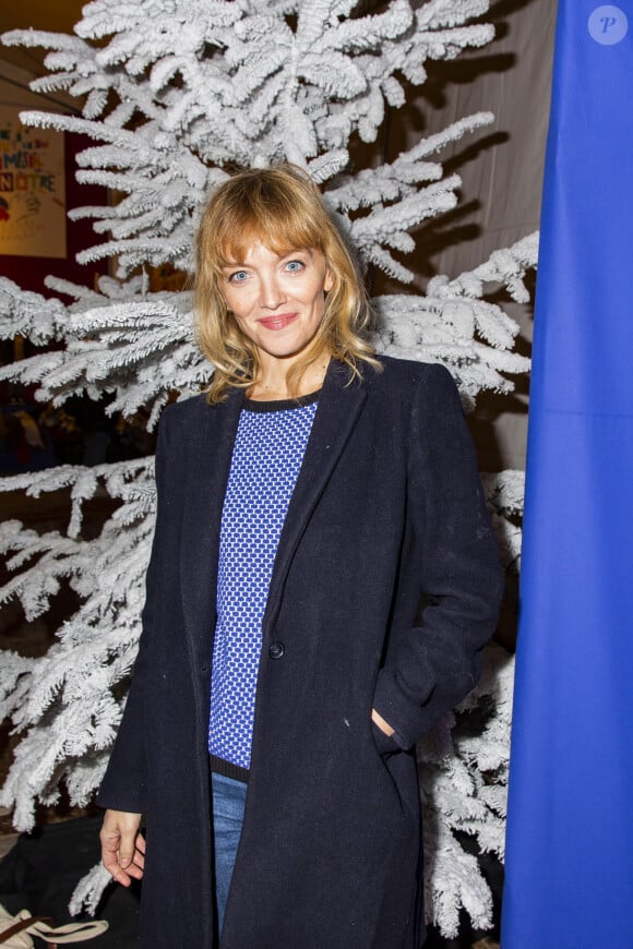 Maya Lauqué - Lancement de la campagne des Pères Noël Verts du Secours Populaire au Cirque Phénix à Paris. © Jack Tribeca/Bestimage