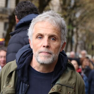 Stephane Guillon - Marche pour la République et contre l'antisémitisme à Paris le 12 novembre. © Denis Guignebourg / Bestimage