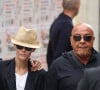 En attendant de sortir son film, Samuel Benchetrit investit les planches...
Vanessa Paradis, son mari le réalisateur français Samuel Benchetrit et Jean-Baptiste Mondino lors des funérailles à l'église Saint Roch à Paris, France, le 24 juillet 2023, de la chanteuse et actrice d'origine britannique Jane Birkin, décédée le 16 juillet 2023 à Paris à l'âge de 76 ans. Photo par Nasser Berzane/ABACAPRESS.COM