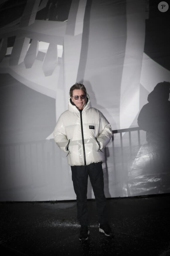 Exclusif - Jean-Michel Jarre - Le compositeur Jean-Michel Jarre, parrain de la biennale du son "Le Mans sonore" a inauguré le Dôme sonore, à guichets fermés sur la place des Jacobins avec Thomas Dutronc et Stéphane Le Foll et a présenté sa dernière création, « Oxymore » au Mans le samedi 20 janvier 2024.© Jack Tribeca / Bestimage