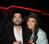 A 44 ans et 43 ans, Zaho et Florent Mothe sont aux anges
Exclusif - Florent Mothe et la chanteuse Zaho - Soirée Mercedes Love Fashion week au Vip Room à Paris le 10 mars 2015.