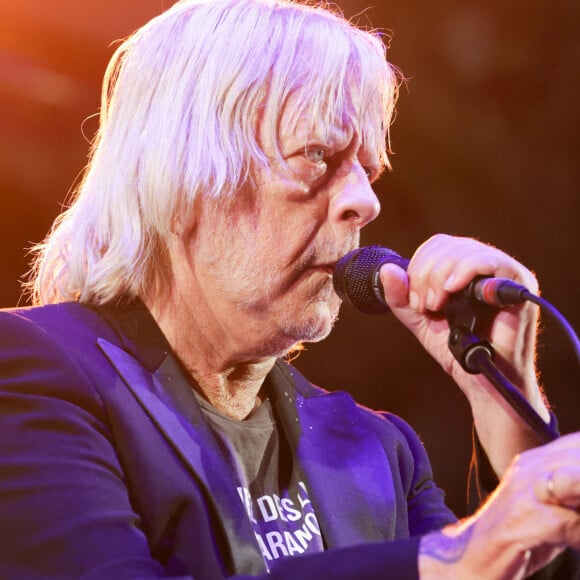 Semi-exclusif - Le chanteur Renaud (Renaud Séchan) - Les amis musiciens de Renaud ont donné un concert à la Mairie du 13ème à Paris le 5 septembre 2024 © Coadic Guirec/Bestimage