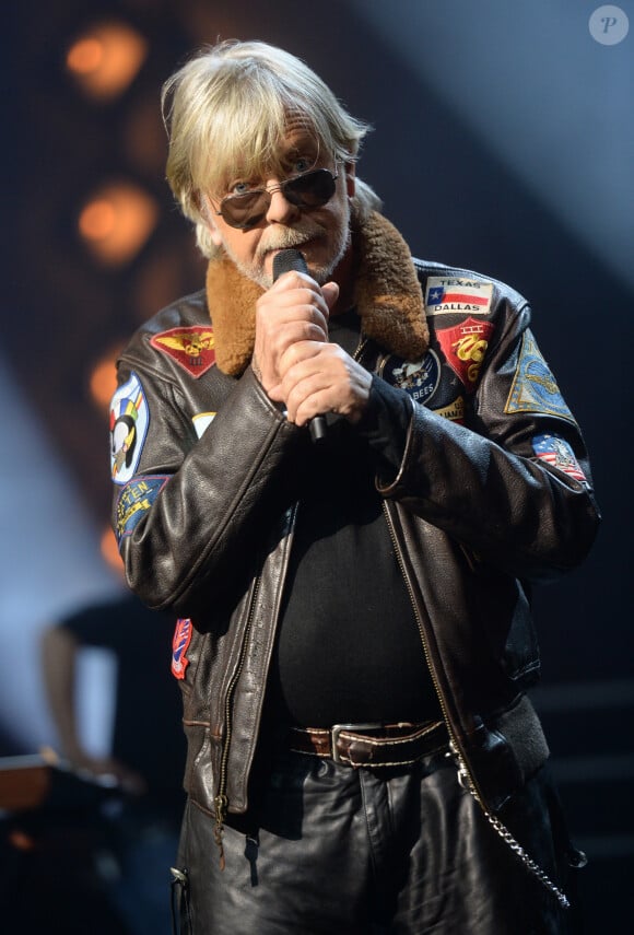 Le chanteur Renaud (Renaud Séchan) (Prix spécial de la Sacem) - Grand Prix Sacem 2018 à la salle Pleyel à Paris présenté par V. Dedienne, le 10 décembre 2018. © Veeren/Bestimage 