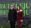 Ce 11 septembre, ils pourront enfin découvrir au cinéma "Beetlejuice Beetlejuice", le dernier film du réalisateur américain Tim Burton et dans lequel sa compagne Monica Bellucci joue.
Tim Burton et Monica Bellucci - Première du film "Beetlejuice Beetlejuice" à Londres. Le 29 août 2024