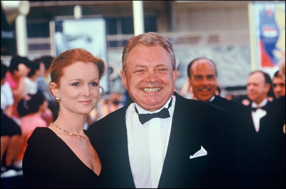 Archives de Jacques Martin et sa femme Céline Boisson lors du Festival de Cannes.