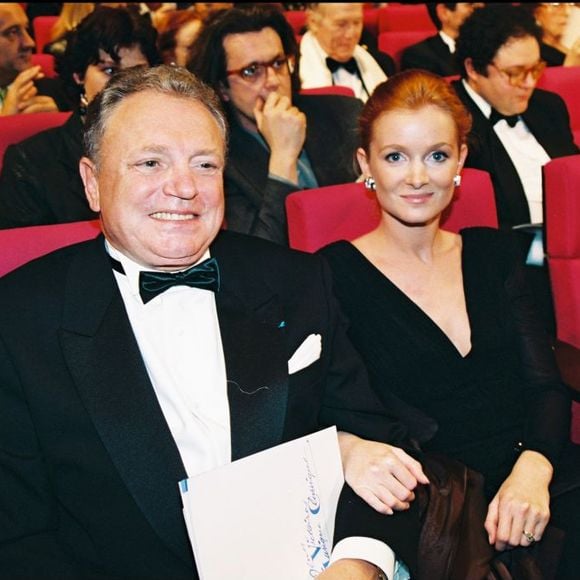 Une triste fin de vie donc 
Jacques Martin et Céline aux Victoires de la musique, le 8 février 1995.