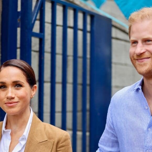 Meghan Markle et le prince Harry à Bogota en Colombie.