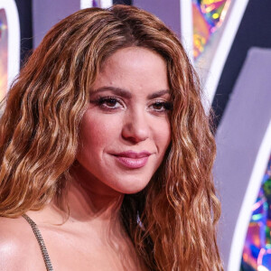 Shakira au photocall de la cérémonie des MTV Video Music Awards 2023 au Prudential Center à Newark, New Jersey, Etats-Unis, le 12 septembre 2023. 