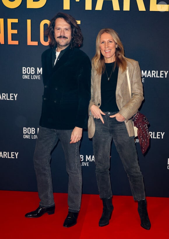 guest, Agathe Lecaron - Première du film "Bob Marley One Love" au Grand Rex à Paris le 1 fevrier 2024. © Coadic Guirec/Bestimage 