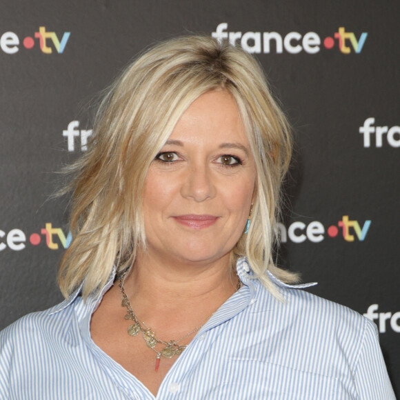 Flavie Flament au photocall de la conférence de presse de rentrée de France Télévisions à Paris, France, le 4 septembre 2024. © Coadic Guirec/Bestimage