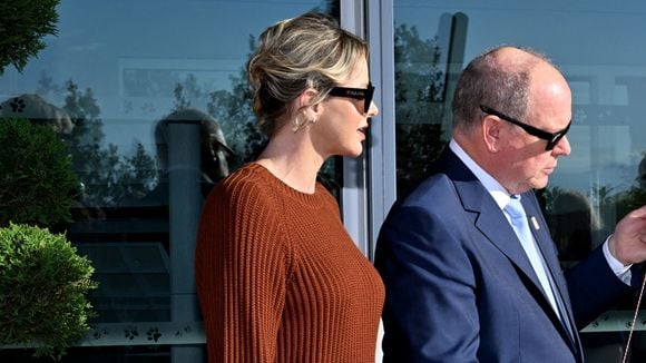 Charlene de Monaco avec Albert : la princesse opte pour un look 100% maille, la tenue parfaite pour accueillir l'automne