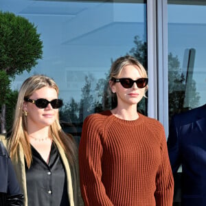 Le prince Albert II de Monaco et la princesse Charlene, présidente de la SPA monégasque, ont inauguré le nouveau refuge de la SPA de Monaco à Peille, le 16 septembre 2024.© Bruno Bebert / Bestimage 