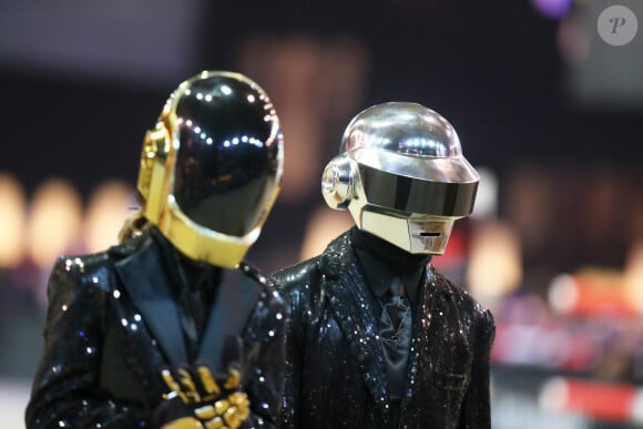 
Daft Punk - Gala de charité de l'Amade lors du troisième jour du Gucci Paris Masters 2014 à Villepinte le 6 decembre 2014.