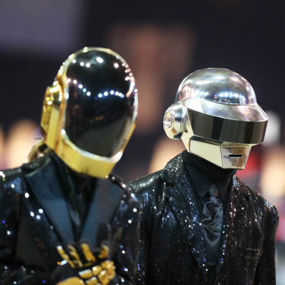 
Daft Punk - Gala de charité de l'Amade lors du troisième jour du Gucci Paris Masters 2014 à Villepinte le 6 decembre 2014.