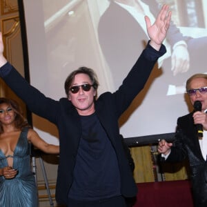 Mia Frye, Thomas Dutronc et Orlando - 45ème édition de la cérémonie des Best de Massimo Gargia au cercle de l'Union Interalliée à Paris, France, le 27 janvier 2023. © Rachid Bellak/Bestimage