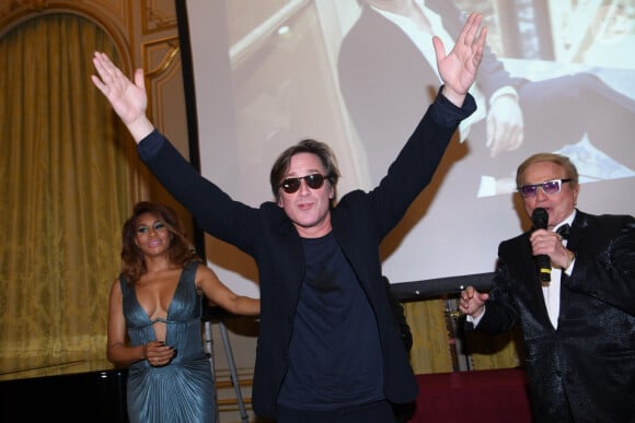 Mia Frye, Thomas Dutronc et Orlando - 45ème édition de la cérémonie des Best de Massimo Gargia au cercle de l'Union Interalliée à Paris, France, le 27 janvier 2023. © Rachid Bellak/Bestimage