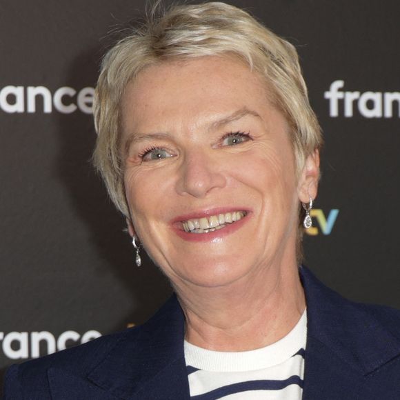 Élise Lucet au photocall de la conférence de presse de rentrée de France Télévisions à Paris, France. © Coadic Guirec/Bestimage