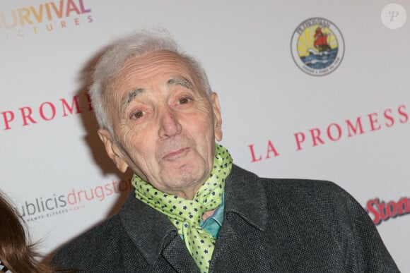 
Charles Aznavour arrive à la première du film "La Promesse" à Paris au Publicis Cinéma le 21 novembre 2017 à Paris. Nasser Berzane/ABACAPRESS.COM