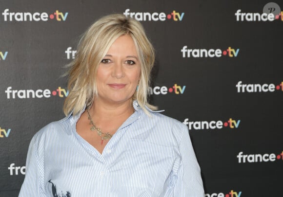 Flavie Flament au photocall de la conférence de presse de rentrée de France Télévisions à Paris, France, le 4 septembre 2024. © Coadic Guirec/Bestimage  France TV Press Presentation in Paris, France, on September 4th, 2024.