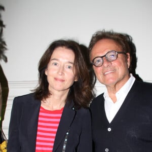 Guillaume Durand et sa femme Diane de Mac Mahon - 20ème anniversaire du Bal Jaune 2018 à l'Hôtel Salomon de Rothschild à Paris, France, le 21 octobre 2018. © Philippe Baldini/Bestimage