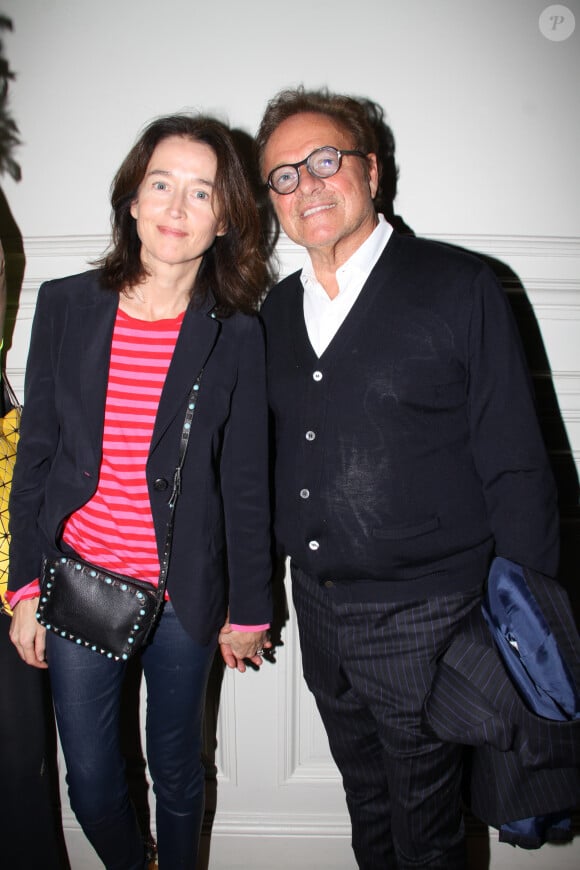 Guillaume Durand et sa femme Diane de Mac Mahon - 20ème anniversaire du Bal Jaune 2018 à l'Hôtel Salomon de Rothschild à Paris, France, le 21 octobre 2018. © Philippe Baldini/Bestimage