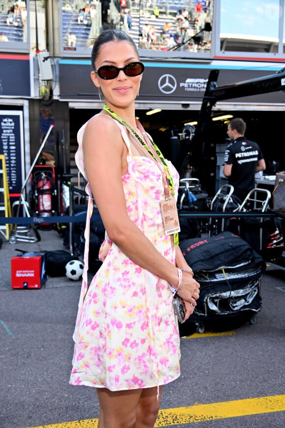 Iris Mittenaere (Miss France 2016) durant la journée des qualifications du 81ème Grand Prix de Formule 1 de Monaco, le 25 mai 2024. © Bruno Bebert/Bestimage 