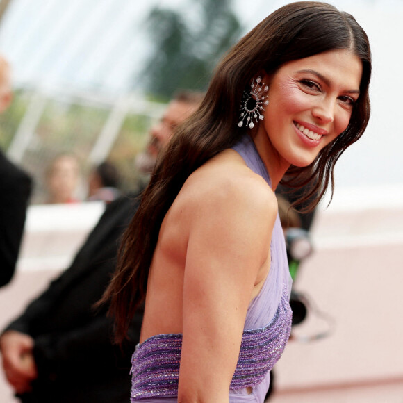 Iris Mittenaere - Montée des marches du film " Indiana Jones et le cadran de la destinée (Indiana Jones and the Dial of destiny) " lors du 76ème Festival International du Film de Cannes, au Palais des Festivals à Cannes. Le 18 mai 2023 © Jacovides-Moreau / Bestimage 