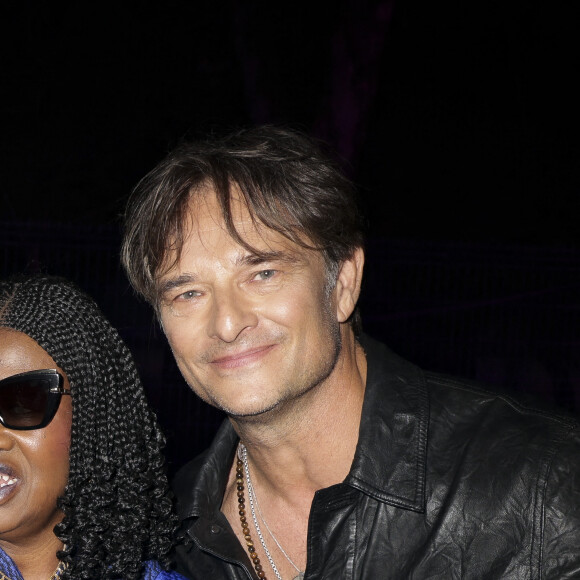 Amadou et Mariam, David Hallyday - Backstage lors de l'enregistrement de l'émission "La fête de la Musique" à Reims © Jack Tribeca / Jeremy Melloul / Bestimage 