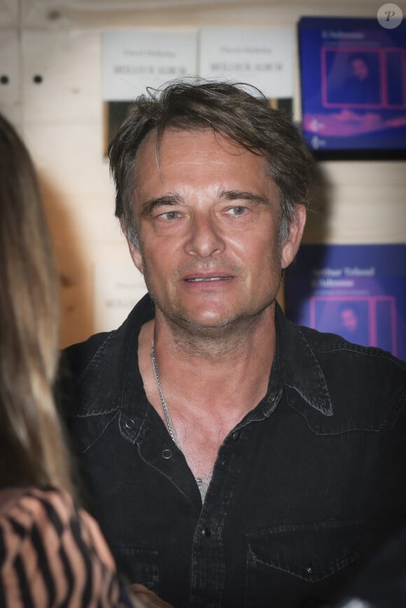 David Hallyday, lors du Festival du Livre à Paris, France, le 14 avril 2024. © Jack Tribeca / Bestimage 