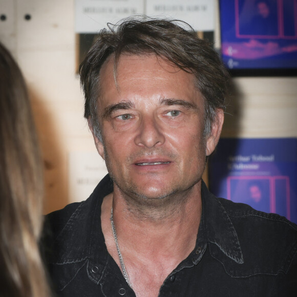 David Hallyday, lors du Festival du Livre à Paris, France, le 14 avril 2024. © Jack Tribeca / Bestimage 