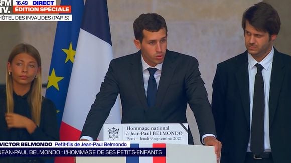 Jean-Paul Belmondo : Son petit-fils Victor mal à l'aise lors du dernier hommage, "mon entourage ne le sentait pas du tout"