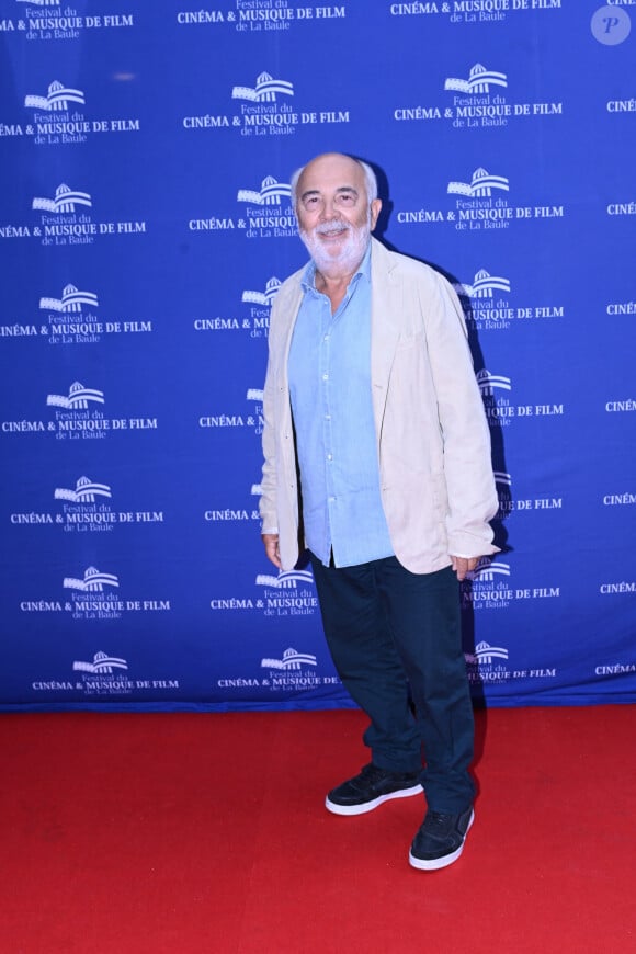 Gérard Jugnot à l'avant-première du film " Une Nuit " lors du Festival du Cinéma & Musique de Film à La Baule, France, le 30 juin 2023. © Rachid Bellak/Bestimage 