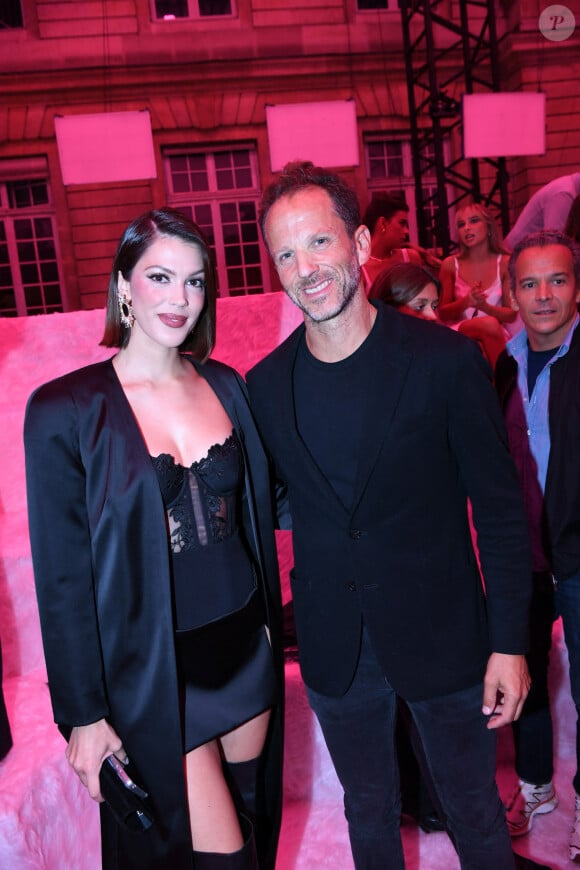 Iris Mittenaere, Laurent Milchior à la 17ème édition du Etam Live Show à la Monnaie de Paris le 24 septembre 2024. © Rachid Bellak / Bestimage