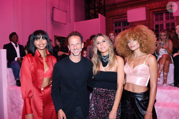 Flora Coquerel, Laurent Milchior, Laury Thilleman, Alicia Aylies à la 17ème édition du Etam Live Show à la Monnaie de Paris le 24 septembre 2024. © Rachid Bellak / Bestimage