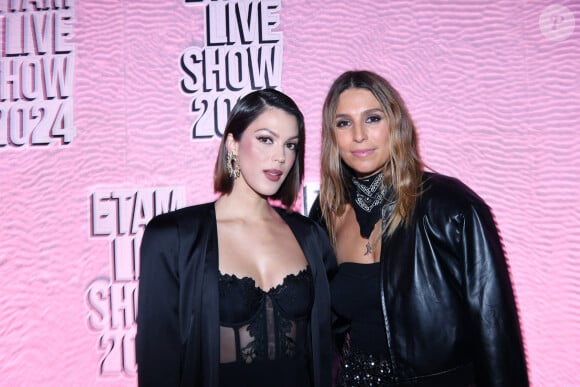 Iris Mittenaere, Laury Thilleman à la 17ème édition du Etam Live Show à la Monnaie de Paris le 24 septembre 2024. © Rachid Bellak / Bestimage