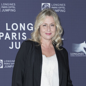 Luana Belmondo est franchement éprouvée ces derniers mois. 
Exclusif - Luana Belmondo - Soirée au profit de l'Association "La Bonne étoile" de Laeticia Hallyday lors du 3ème Longines Paris Eiffel Jumping à la plaine de Jeux de Bagatelle à Paris dans le Pavillon Eiffel du Longines Paris Eiffel Jumping décoré par Luxury Living. © Olivier Borde / Veeren / Bestimage