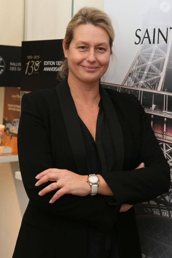 Exclusif - Luana Belmondo - Lancement de la montre "Tour Eiffel Lady" à la boutique Saint Honoré à Paris, le 15 octobre 2015.