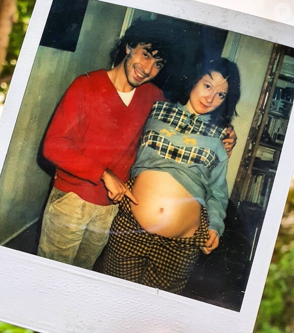 Josiane Balasko, enceinte de Marilou et son mari Philippe©Instagram : marilouberry