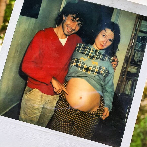 Josiane Balasko, enceinte de Marilou et son mari Philippe©Instagram : marilouberry