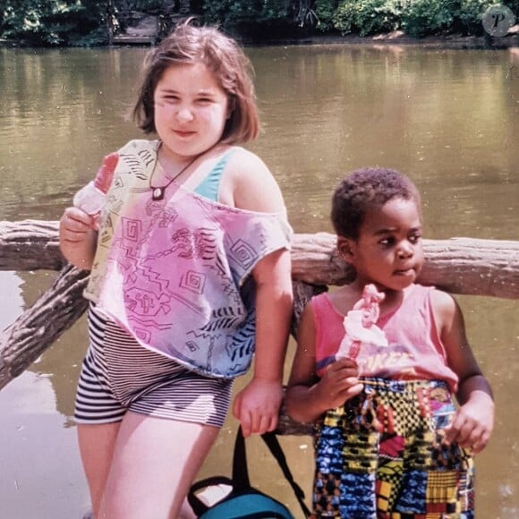 C'est devenu le petit frère de Marilou...Marilou Berry et son frère Rudy, le fils adoptif de Josiane Balasko.©Instagram : marilouberry