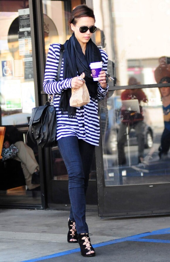 Jessica Alba à Los Angeles, le 26 mars 2010